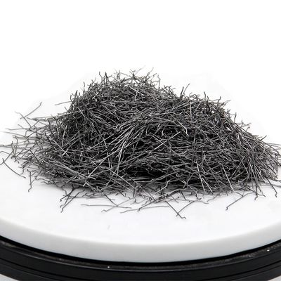 Non Secondary Twisted Stainless Steel Cellulose Fiber Pellet For Concrete