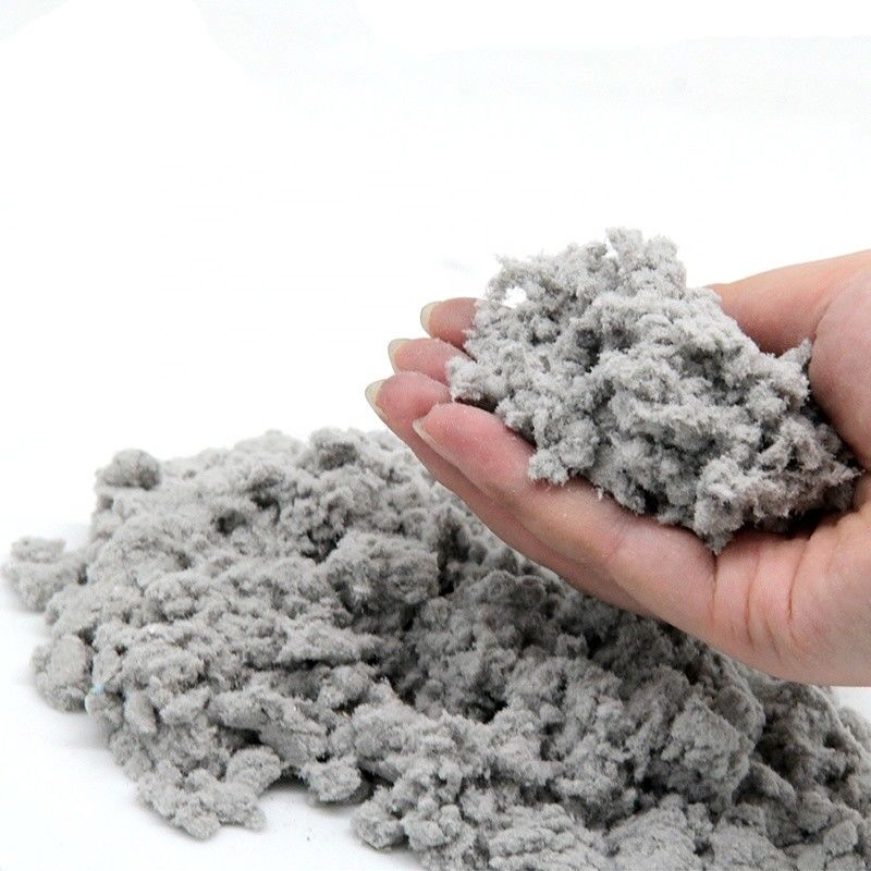 Grey Brown Wood Cellulose Fiber Lignin Fiber For Manufacturing
